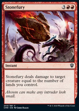 Stonefury⁣ - Commander Legends⁣ (Common)⁣ [203]