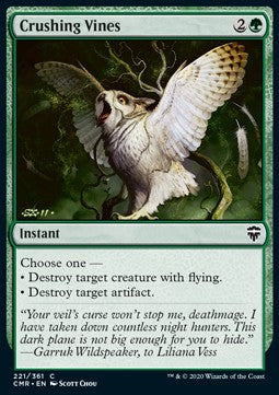Crushing Vines⁣ - Commander Legends⁣ (Common)⁣ [221]