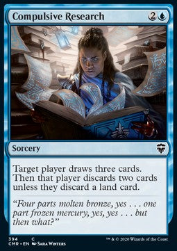 Compulsive Research - Commander Legends: Extras (Common) [XCMR-394]