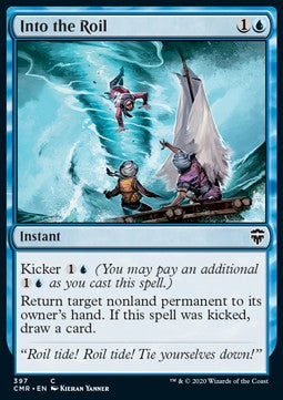 Into the Roil - Commander Legends: Extras (Common) [XCMR-397]