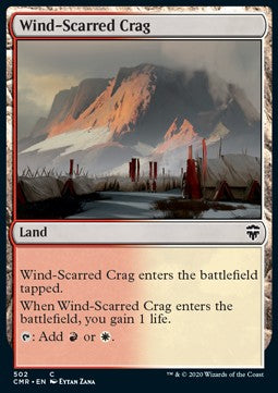 Wind-Scarred Crag⁣ - Commander Legends: Extras⁣ (Common)⁣ [502]