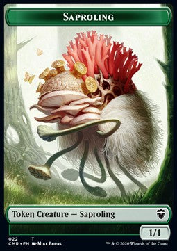 Saproling Token (G 1/1) // Copy Token - Commander Legends: Extras (Token) [XCMR-T 22/23]