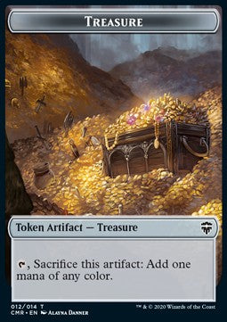 Treasure Token - Commander Legends: Extras (Token) [XCMR-T12]