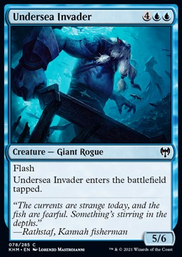 Undersea Invader⁣ - Kaldheim⁣ (Common)⁣ [78]