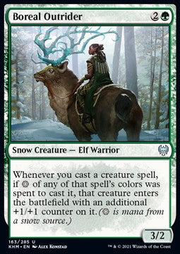 Boreal Outrider⁣ - Kaldheim⁣ (Uncommon)⁣ [163]