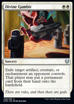 Divine Gambit⁣ - Kaldheim⁣ (Uncommon)⁣ [8]