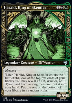 Harald, King of Skemfar⁣ - Kaldheim: Extras⁣ (Uncommon)⁣ [323]