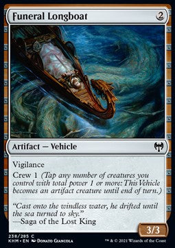 Funeral Longboat⁣ - Kaldheim⁣ (Common)⁣ [238]