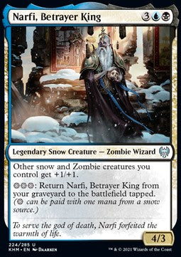 Narfi, Betrayer King⁣ - Kaldheim⁣ (Uncommon)⁣ [224]