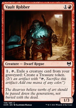 Vault Robber⁣ - Kaldheim⁣ (Common)⁣ [158]