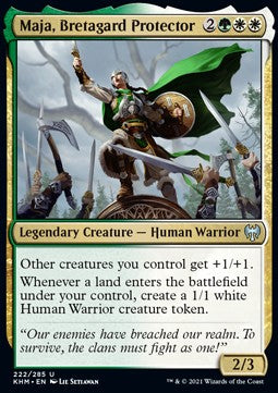 Maja, Bretagard Protector⁣ - Kaldheim⁣ (Uncommon)⁣ [222]