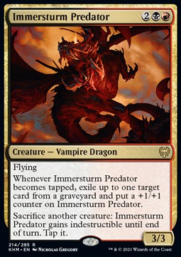 Immersturm Predator⁣ - Kaldheim⁣ (Rare)⁣ [214]