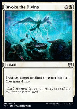 Invoke the Divine⁣ - Kaldheim⁣ (Common)⁣ [16]