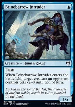 Brinebarrow Intruder⁣ - Kaldheim⁣ (Common)⁣ [49]