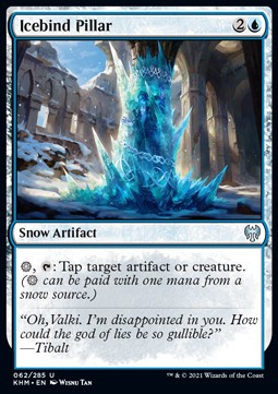 Icebind Pillar⁣ - Kaldheim⁣ (Uncommon)⁣ [62]