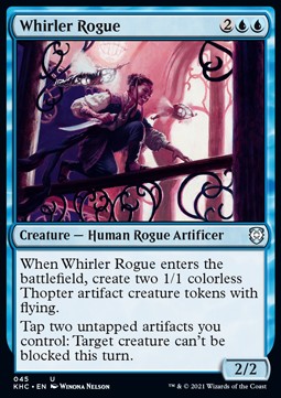 Whirler Rogue⁣ - Commander: Kaldheim⁣ (Uncommon)⁣ [45]