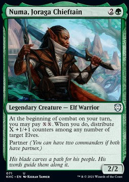 Numa, Joraga Chieftain⁣ - Commander: Kaldheim⁣ (Uncommon)⁣ [71]