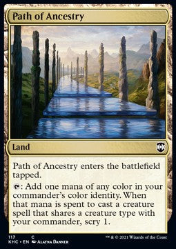 Path of Ancestry⁣ - Commander: Kaldheim⁣ (Common)⁣ [117]