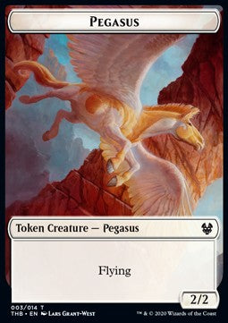 Pegasus Token (W 2/2) // Wall Token (A 0/4)⁣ - Magic the Gathering Products⁣ (Token)⁣ [T 3/14]