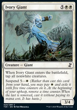 Ivory Giant⁣ - Time Spiral Remastered⁣ (Common)⁣ [20]