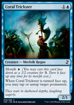 Coral Trickster⁣ - Time Spiral Remastered⁣ (Common)⁣ [58]