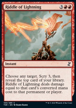 Riddle of Lightning⁣ - Time Spiral Remastered⁣ (Common)⁣ [183]