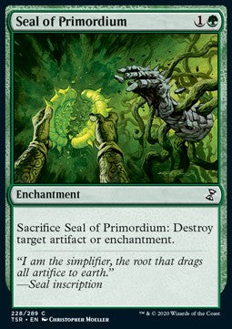Seal of Primordium - Time Spiral Remastered (Common) [TSR-228]