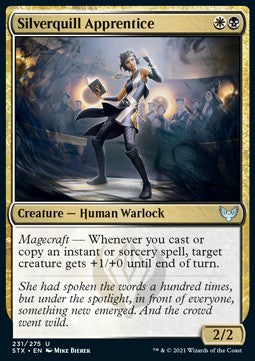 Silverquill Apprentice⁣ - Strixhaven: School of Mages⁣ (Uncommon)⁣ [231]