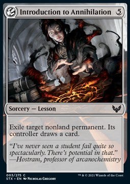 Introduction to Annihilation⁣ - Strixhaven: School of Mages⁣ (Common)⁣ [3]