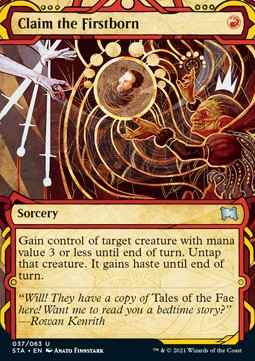 Claim the Firstborn (V.1)⁣ - Mystical Archive⁣ (Uncommon)⁣ [37]