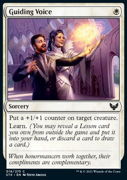 Guiding Voice⁣ - Strixhaven: School of Mages⁣ (Common)⁣ [19]
