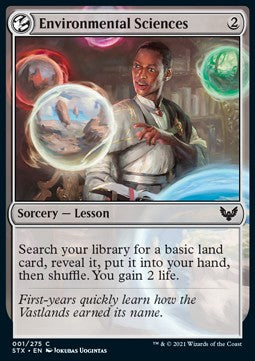 Environmental Sciences⁣ - Strixhaven: School of Mages⁣ (Common)⁣ [1]