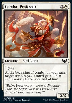 Combat Professor⁣ - Strixhaven: School of Mages⁣ (Common)⁣ [11]