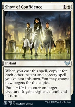 Show of Confidence⁣ - Strixhaven: School of Mages⁣ (Uncommon)⁣ [28]