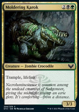Moldering Karok⁣ - Strixhaven: School of Mages⁣ (Common)⁣ [206]
