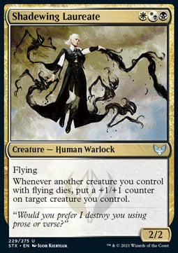 Shadewing Laureate⁣ - Strixhaven: School of Mages⁣ (Uncommon)⁣ [229]