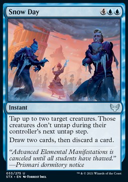 Snow Day⁣ - Strixhaven: School of Mages⁣ (Uncommon)⁣ [53]