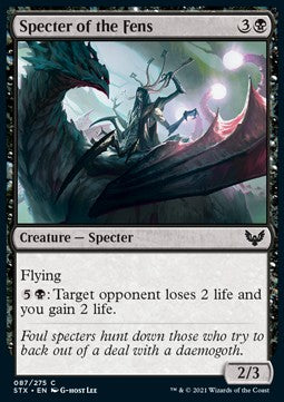 Specter of the Fens⁣ - Strixhaven: School of Mages⁣ (Common)⁣ [87]