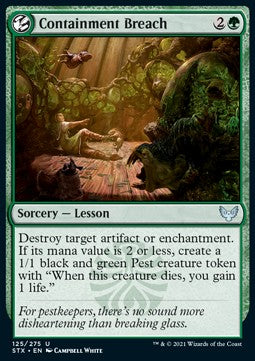 Containment Breach⁣ - Strixhaven: School of Mages⁣ (Uncommon)⁣ [125]