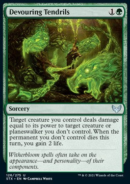 Devouring Tendrils⁣ - Strixhaven: School of Mages⁣ (Uncommon)⁣ [126]
