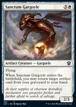 Sanctum Gargoyle - Commander: Strixhaven (Common) [C21-102]