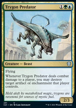 Trygon Predator⁣ - Commander: Strixhaven⁣ (Uncommon)⁣ [231]