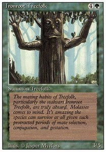 Ironroot Treefolk⁣ - Revised⁣ (Common)