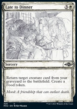Late to Dinner⁣ - Modern Horizons 2: Extras⁣ (Common)⁣ [329]