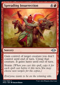 Spreading Insurrection⁣ - Modern Horizons 2⁣ (Uncommon)⁣ [142]