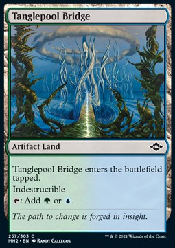 Tanglepool Bridge⁣ - Modern Horizons 2⁣ (Common)⁣ [257]
