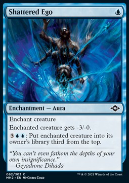 Shattered Ego⁣ - Modern Horizons 2⁣ (Common)⁣ [62]