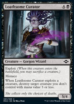 Loathsome Curator⁣ - Modern Horizons 2⁣ (Common)⁣ [91]