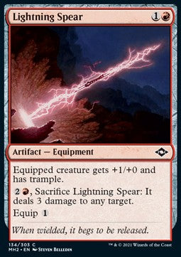 Lightning Spear⁣ - Modern Horizons 2⁣ (Common)⁣ [134]