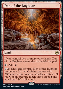 Den of the Bugbear⁣ - Adventures in the Forgotten Realms⁣ (Rare)⁣ [254]